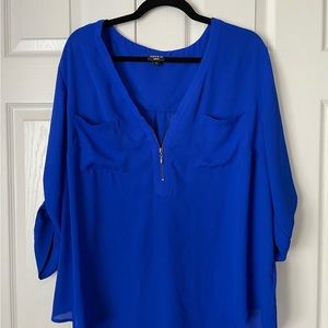 2x Torrid Harper in vivid Blue. EUC